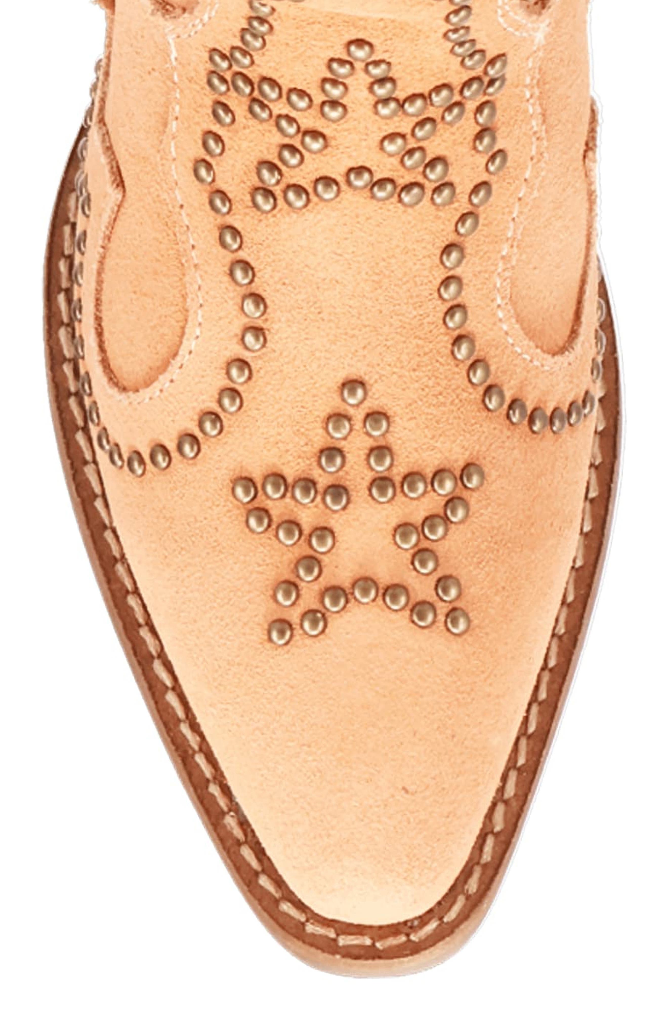 Seein' Stars Western Boot, Alternate, color, PEACH