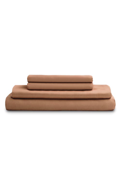 Sijo Sateen Sheet Set In Brown