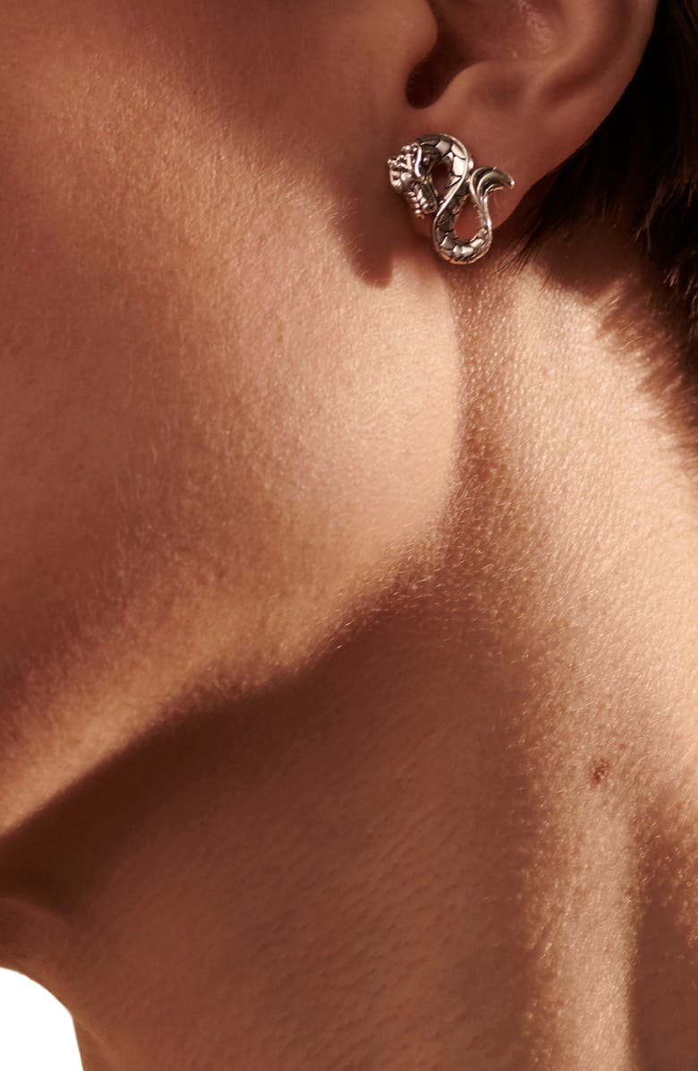 John Hardy Naga Stud Earrings, Alternate, color, 