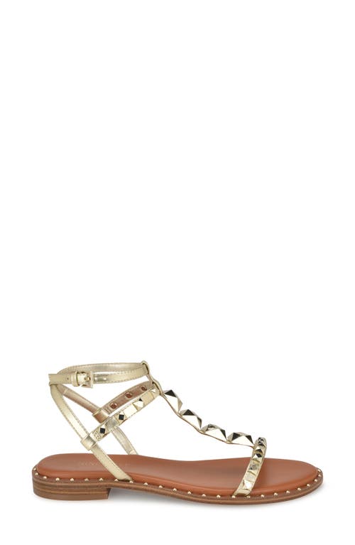 Nine West Marcila Sandal In Gold