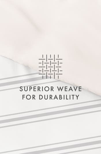 Premium Ultra Soft Desert Stripe 3-Piece Reversible Duvet Cover Set