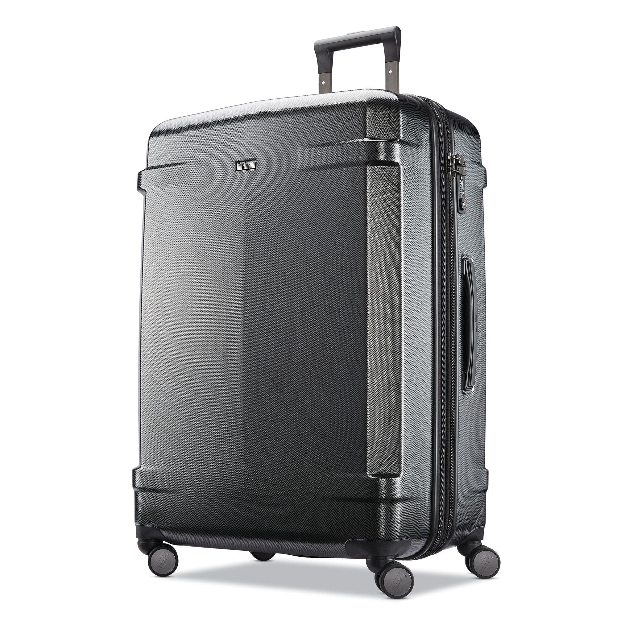 Hartmann Century Deluxe Extended Journey Expandable Spinner 30, Main, color, Black/Gunmetal
