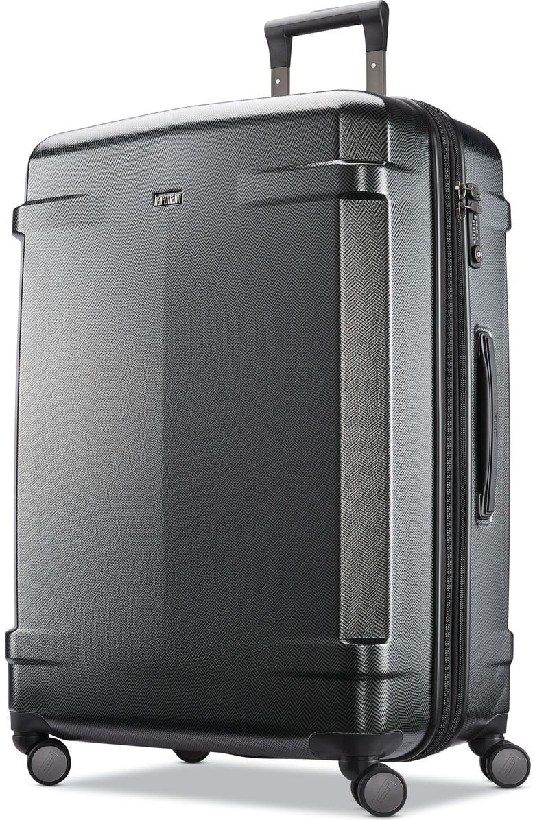 Hartmann Century Deluxe Extended Journey Expandable Spinner 30, Main, color, Black/Gunmetal