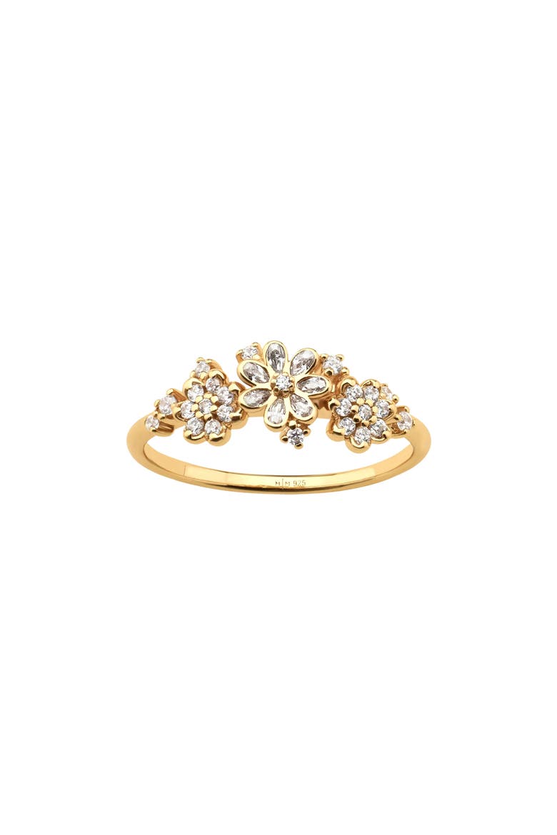 Flora Luxe Cocktail Ring, Main, color, GOLD VERMEIL