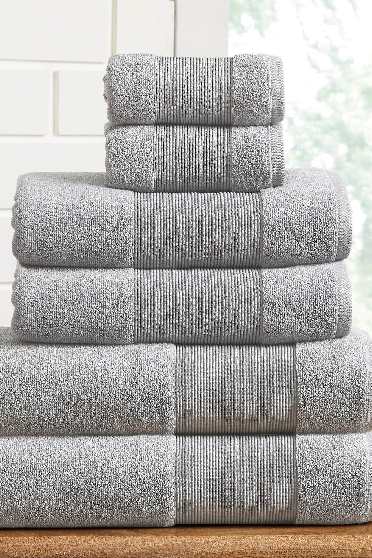 Modern Threads Air Cloud 6-Piece Towel Set