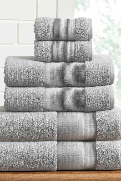 Modern Threads Air Cloud 6-Piece Towel Set