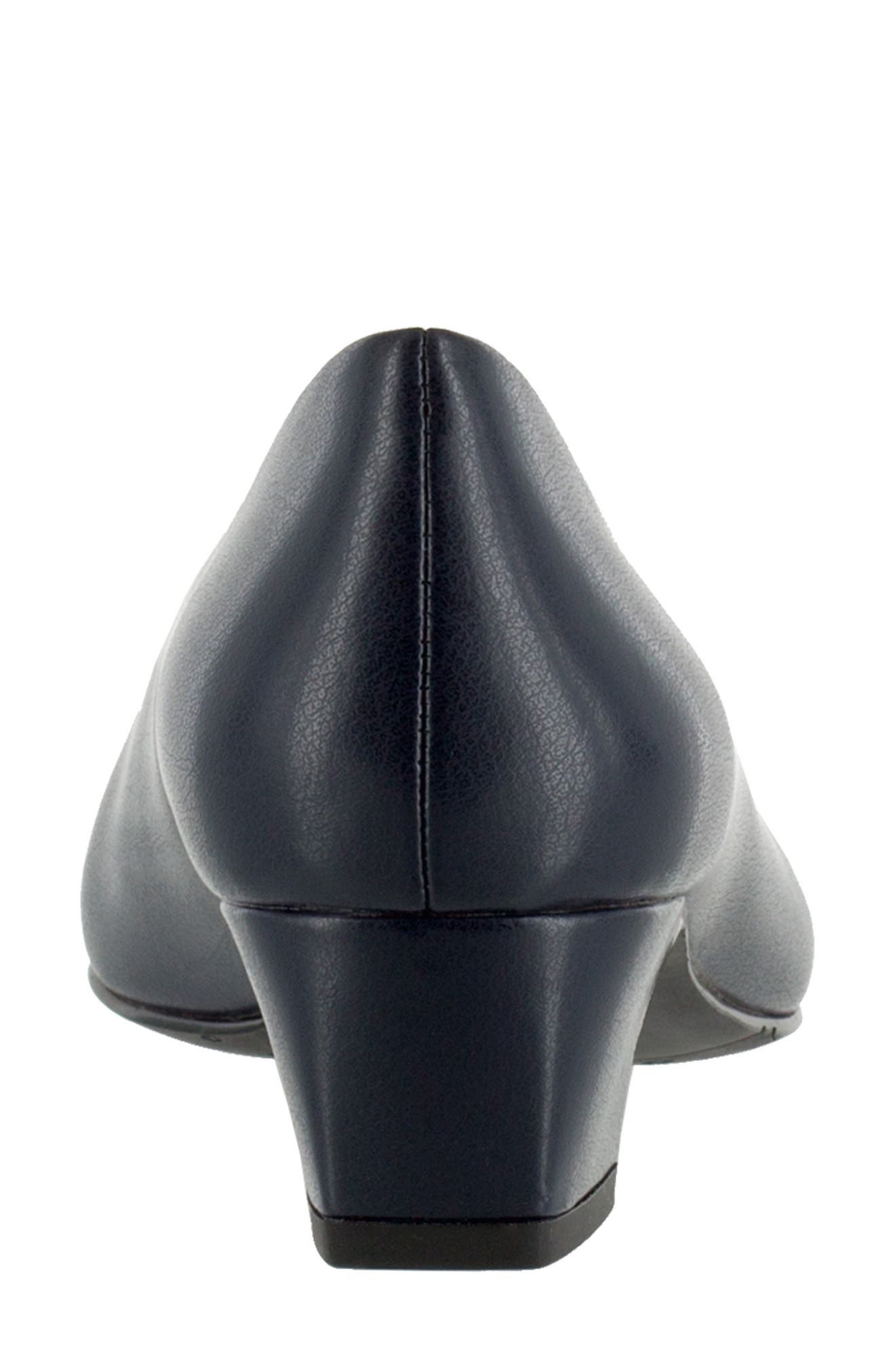 Prim Block Heel Pump, Alternate, color, NAVY