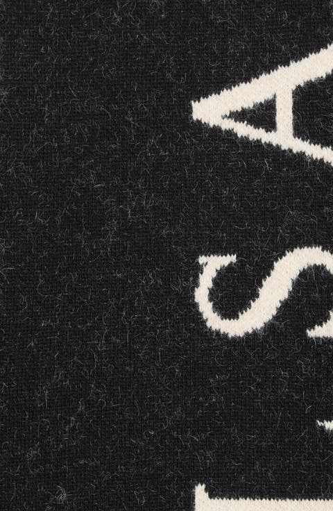Logo Knit Scarf
