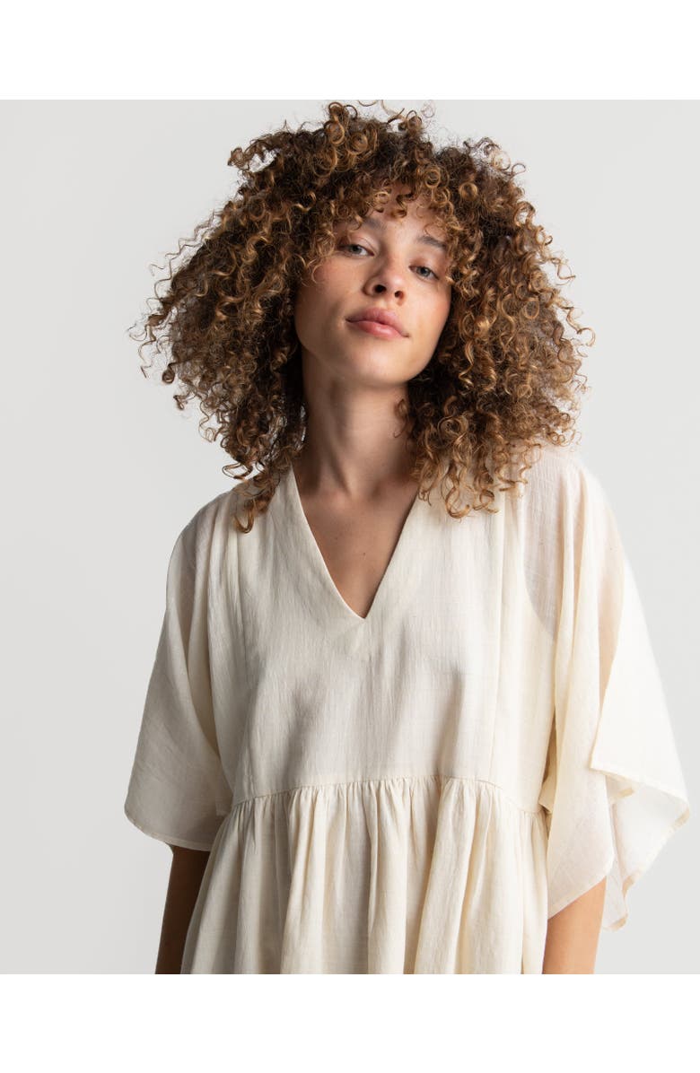 World of Crow Boxy Sleeve Summer Dress, Alternate, color, 