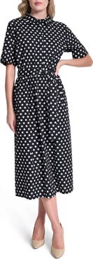 DKNY Tie Waist Shirtdress