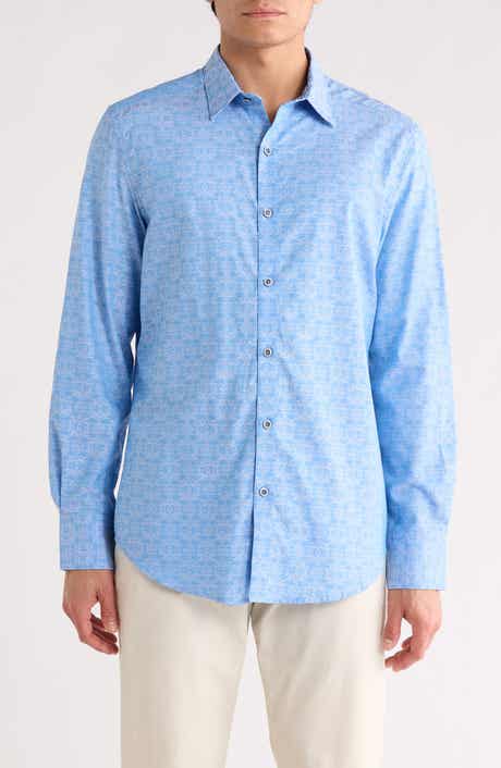 Robert Graham Ornate Cotton Dress Shirt