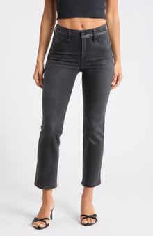 Good American Soft Tech Good Legs Straight Jeans