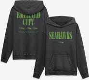 FANATICS Men's Fanatics Black Seattle Seahawks Relaxed Intense Rivalry French Terry Hoodie
