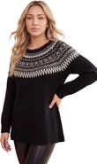 Roaman's Fair Isle Pullover Sweater