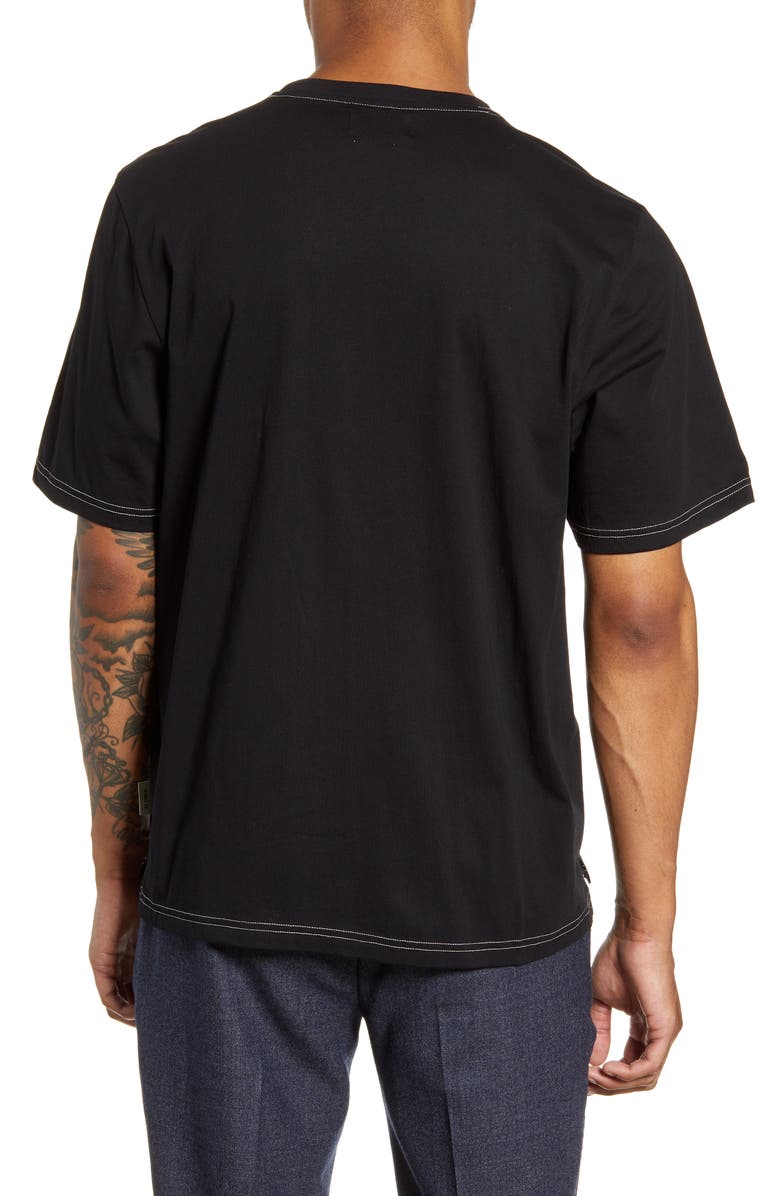 Oliver Spencer Slim Fit Box T-Shirt, Alternate, color, 