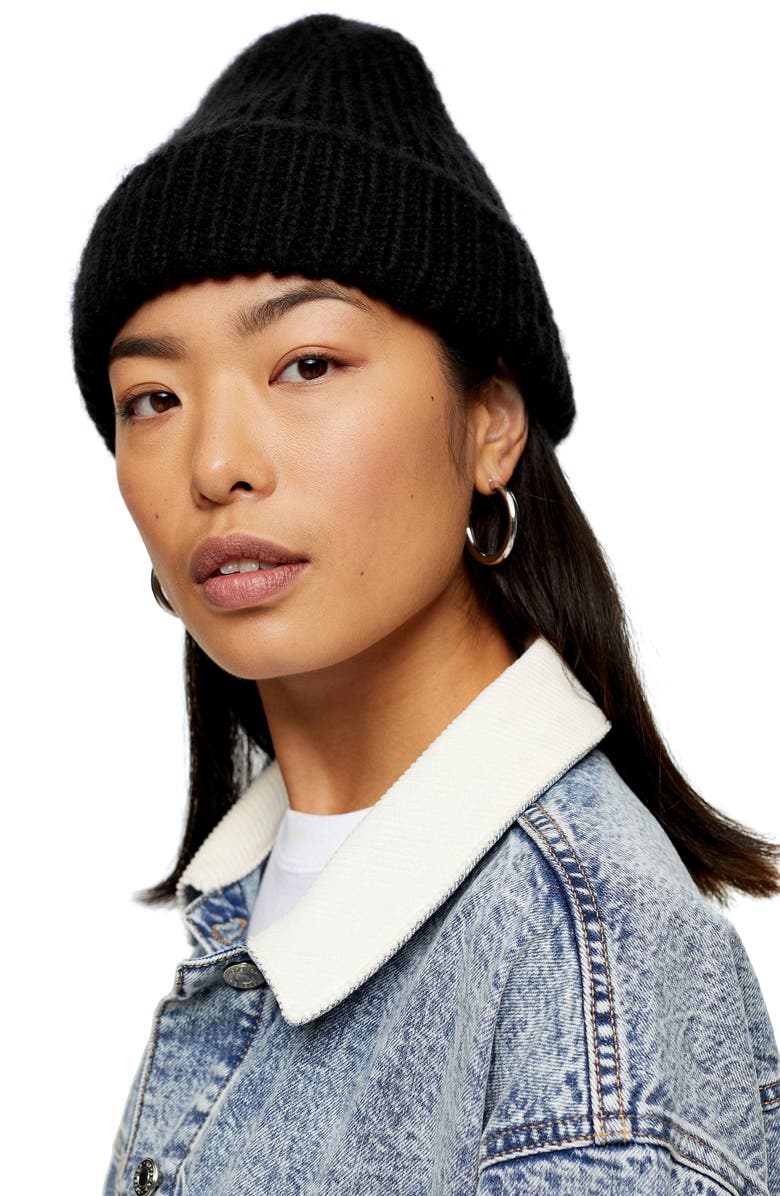 Topshop Scandi Beanie, Alternate, color, 