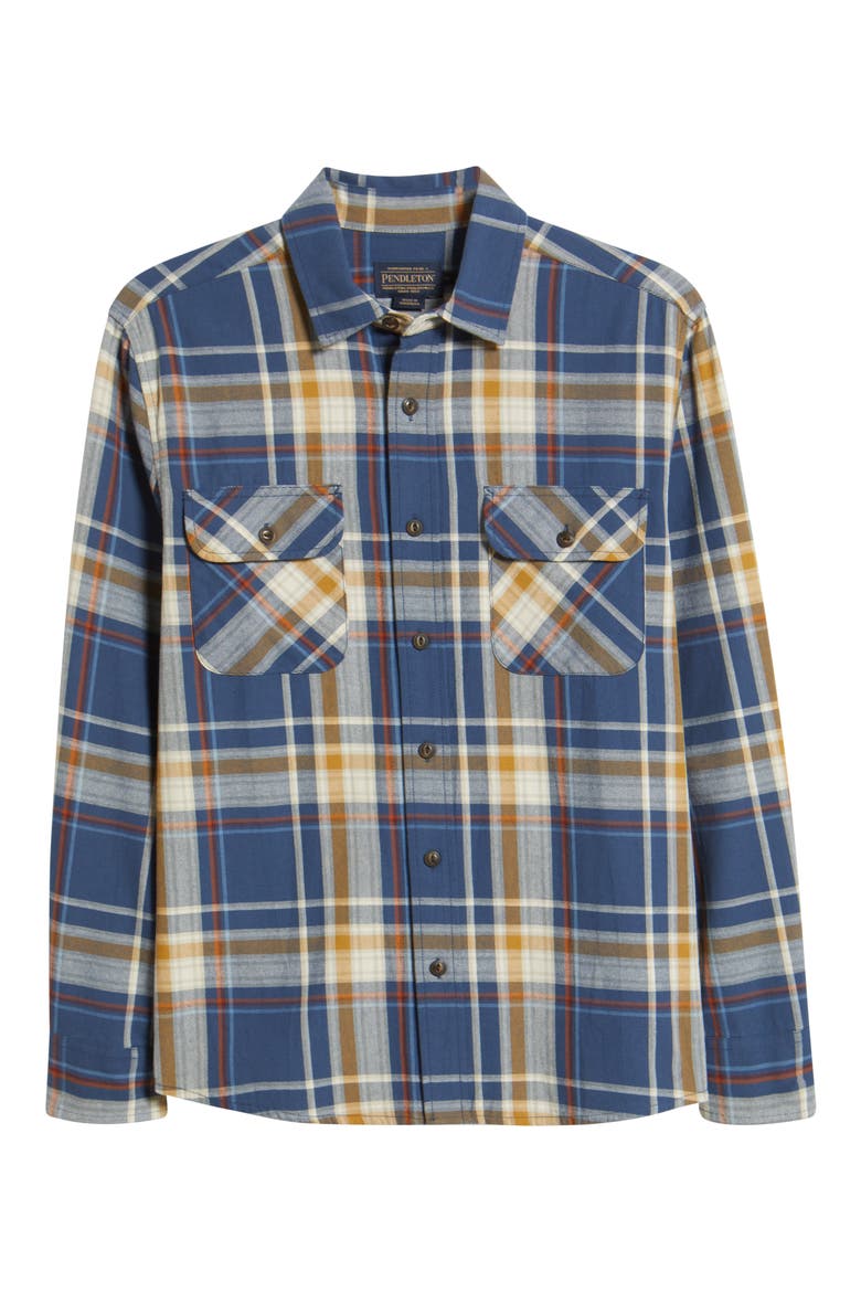 Dawson Plaid Linen Blend Button-Up Shirt, Alternate, color, GREY MULTI PLAID