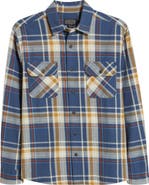 Pendleton Dawson Plaid Linen Blend Button-Up Shirt