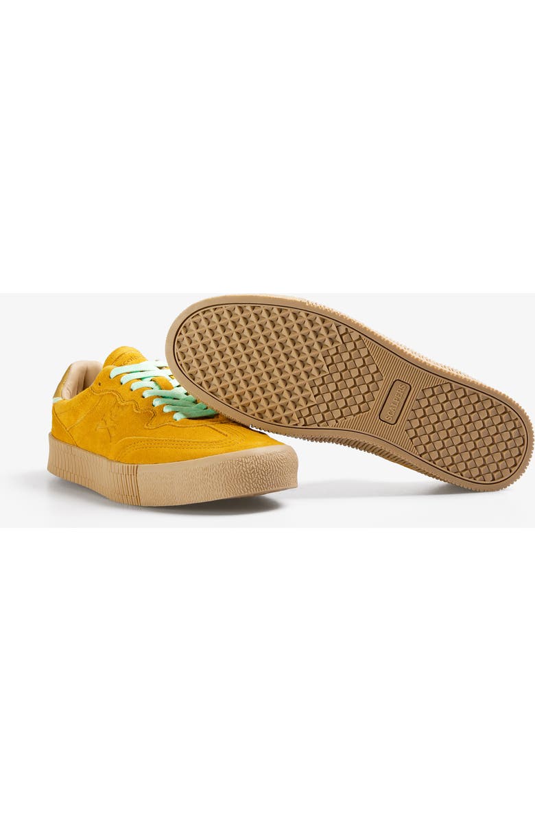 Scalpers Gale Sneakers Woman, Alternate, color, Mustard