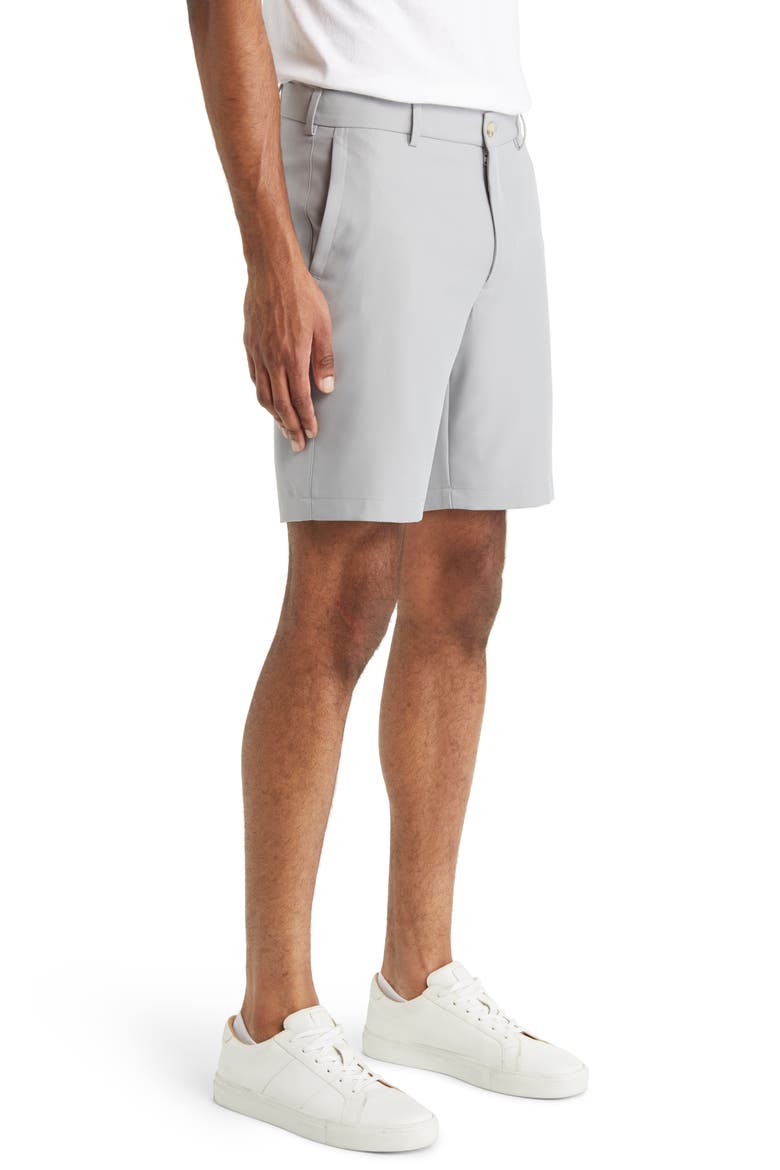 Salem 9-Inch High Drape Performance Shorts, Alternate, color, GALE GREY