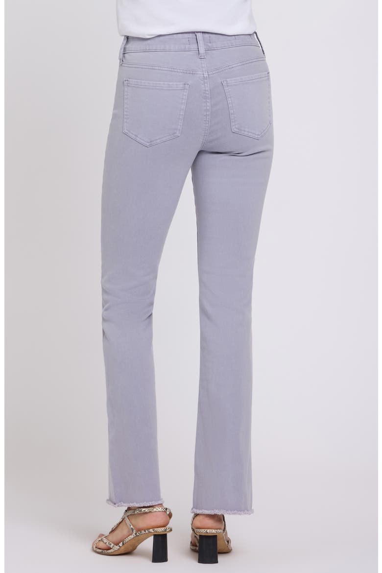 Barbara Frayed Exposed Button Bootcut Jeans, Alternate, color, VINTAGE LAVENDER