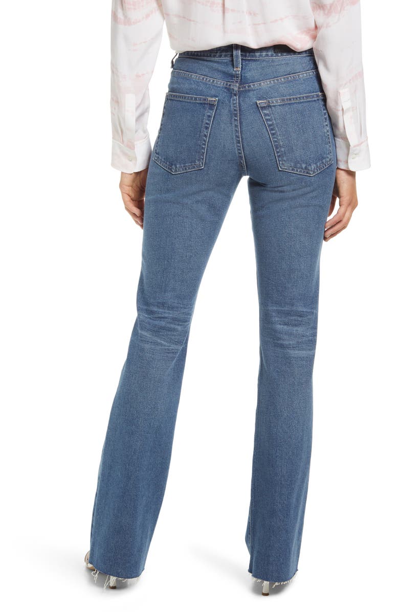 AG Alexxis High Waist Bootcut Jeans, Alternate, color, 10 Years Ellwoo