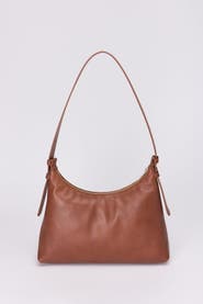 Forever & Always Shoes Elena Hobo Bassepi Leather Shoulder Bag