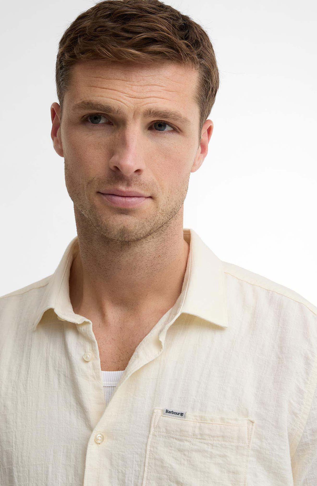 Kingswood Short Sleeve Cotton Ripstop Button-Up Shirt - image 2