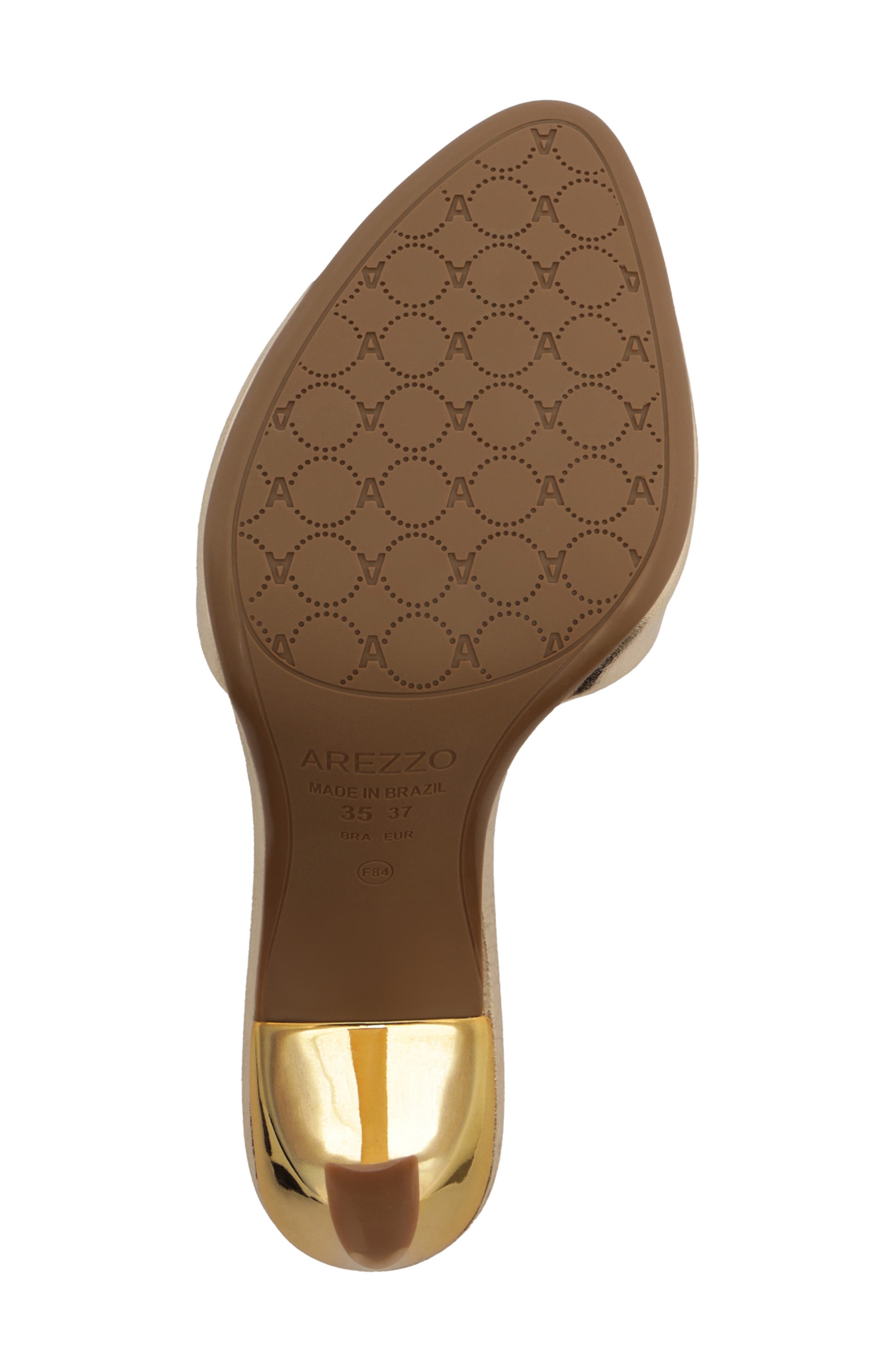 Aubrey Stiletto Slide Sandal, Alternate, color, PLATINO
