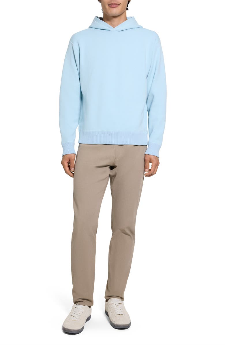 Theory Relaxed Hooded Sweater, Alternate, color, Light Ocean Air - 2N1