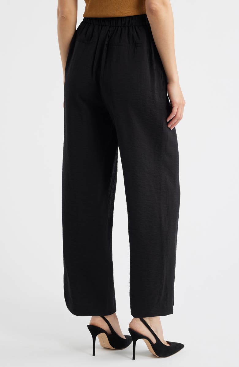 Anne Klein Pleated Pull-On Wide Leg Pants, Alternate, color, 