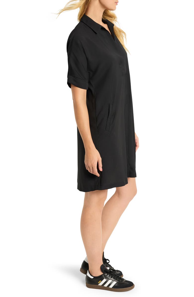 NIC+ZOE Devon Polished Dress, Alternate, color, Black Onyx