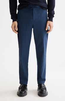 Finch Cotton Blend Seersucker Pants