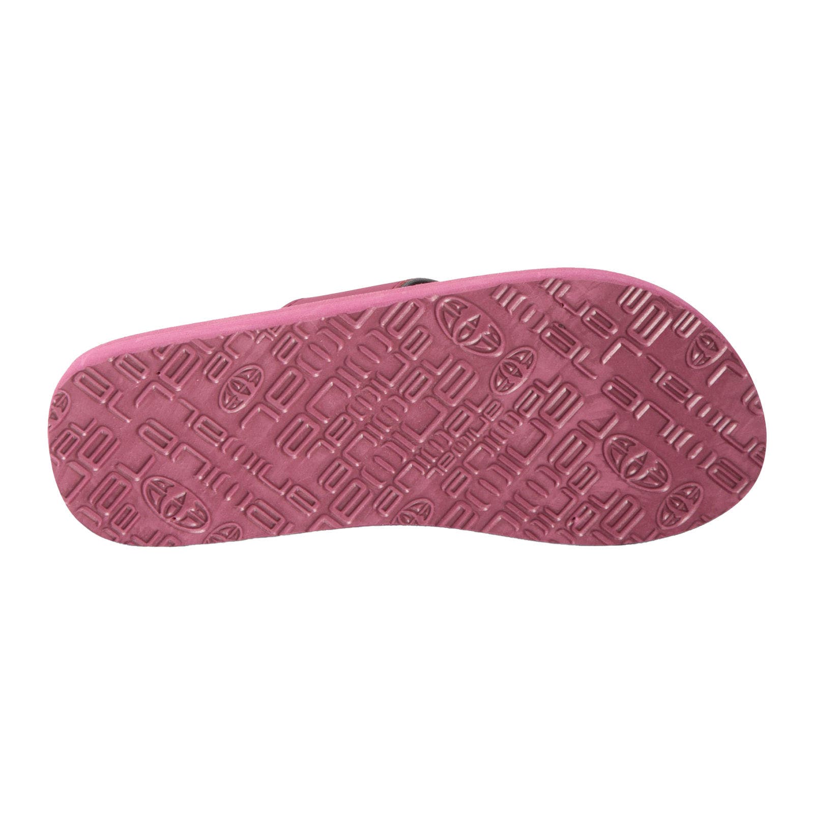 Swish Leopard Print Flip Flops, Alternate, color, Burgundy