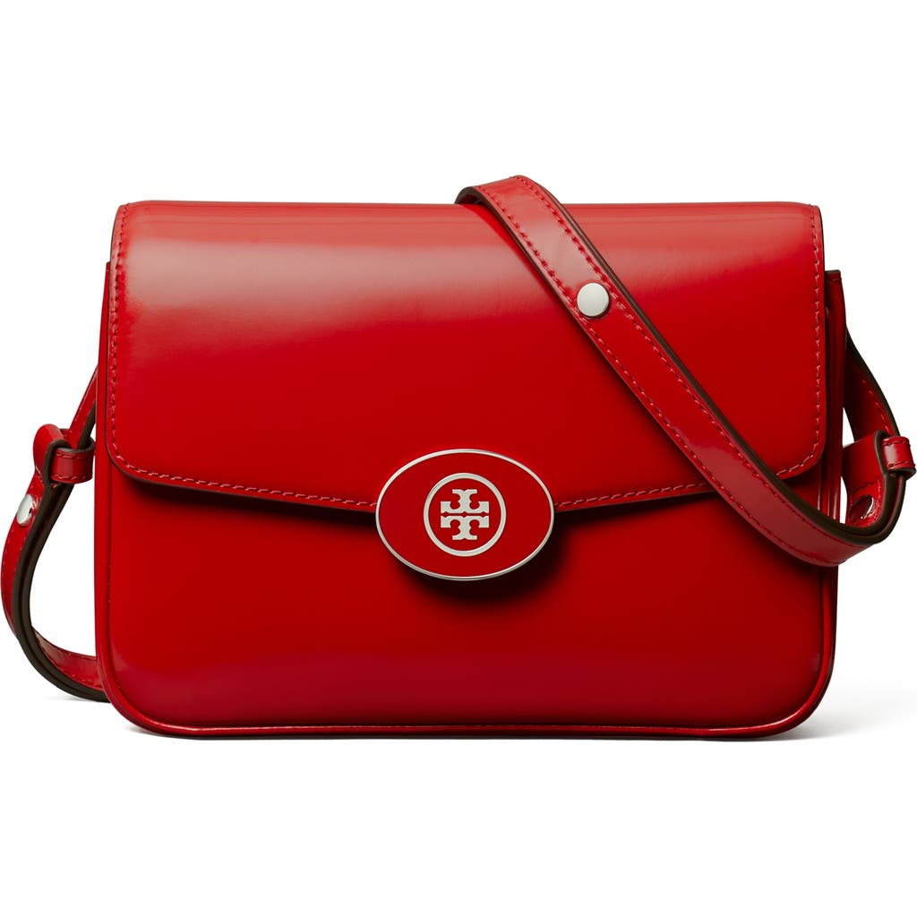 Tory Burch Robinson Spazzolato Leather Convertible Shoulder Bag