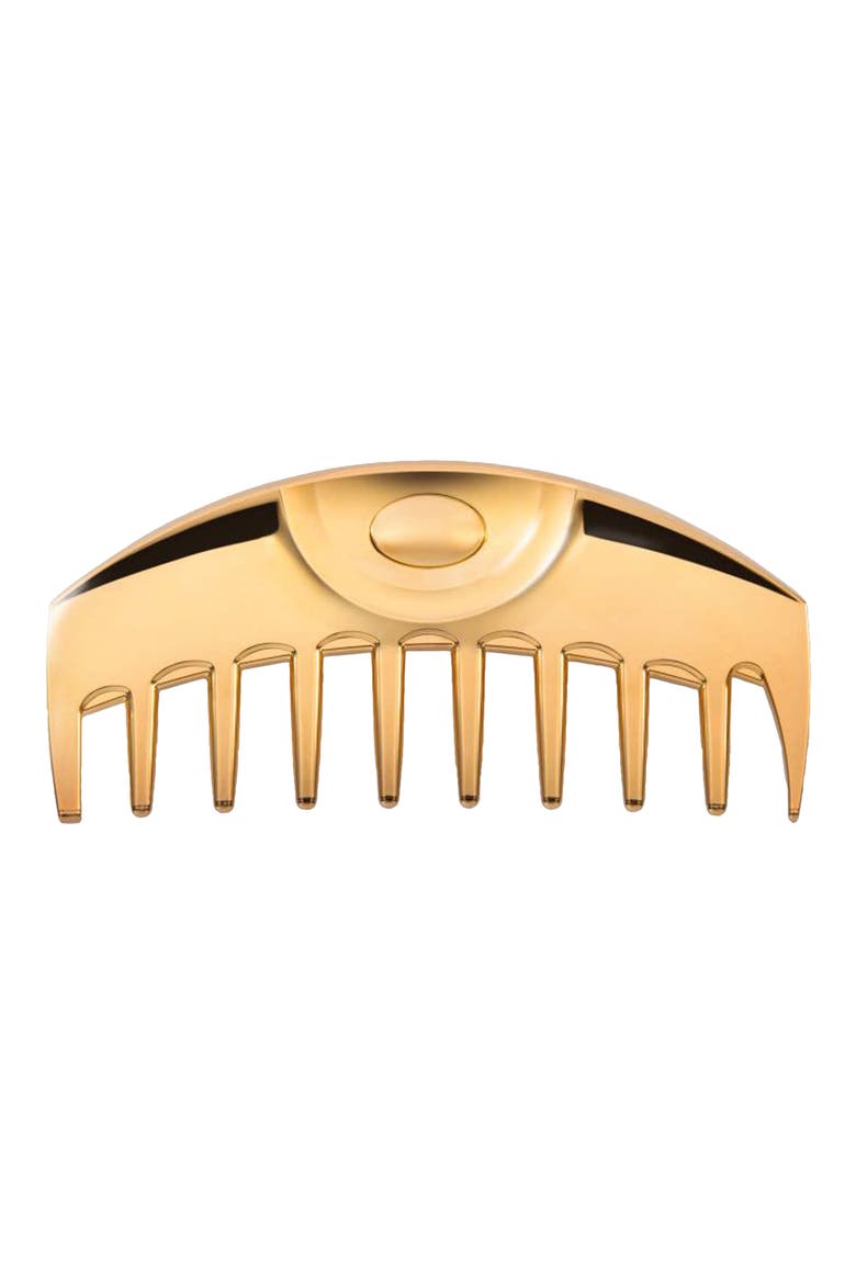 K24GP Wavy Tsuki Gold Comb, Main, color, GOLD