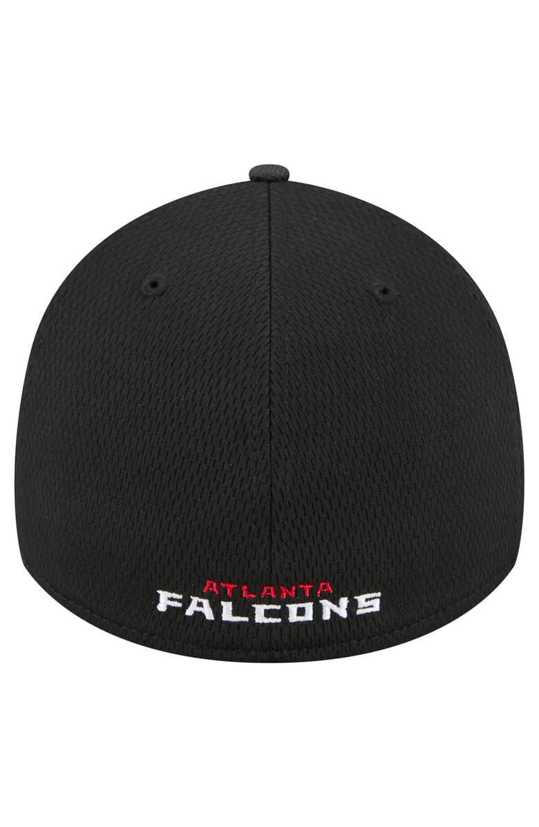 New Era Men's New Era Black Atlanta Falcons Visor Hit 39THIRTY Flex Hat, Alternate, color, Black