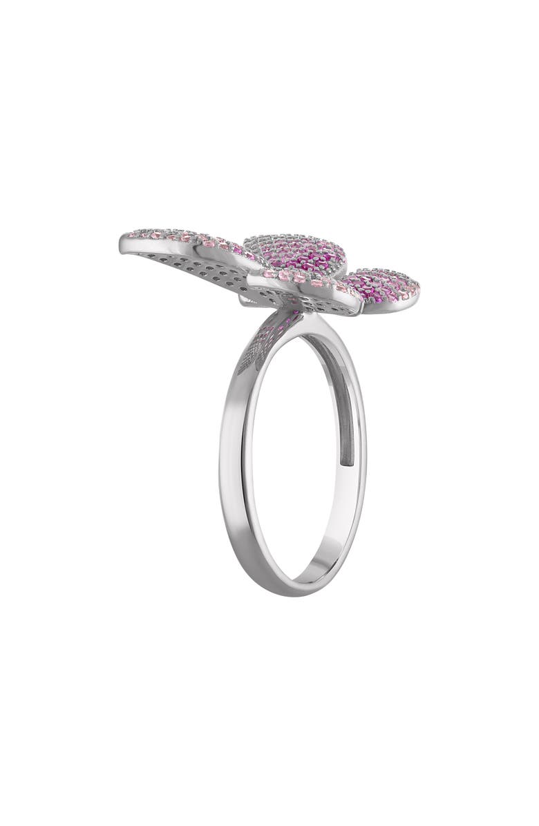 FZN Cubic Zirconia Butterfly Ring, Alternate, color, 