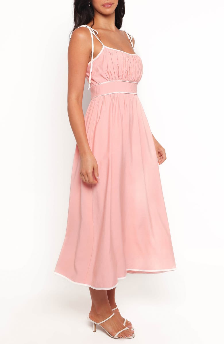 Petal & Pup Tie Strap Maxi Dress, Alternate, color, Pink
