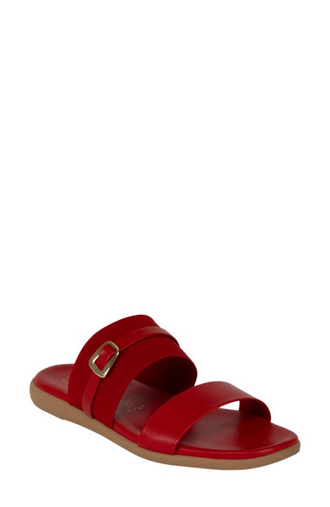 Jelani Square Toe Slide Sandal (Women)