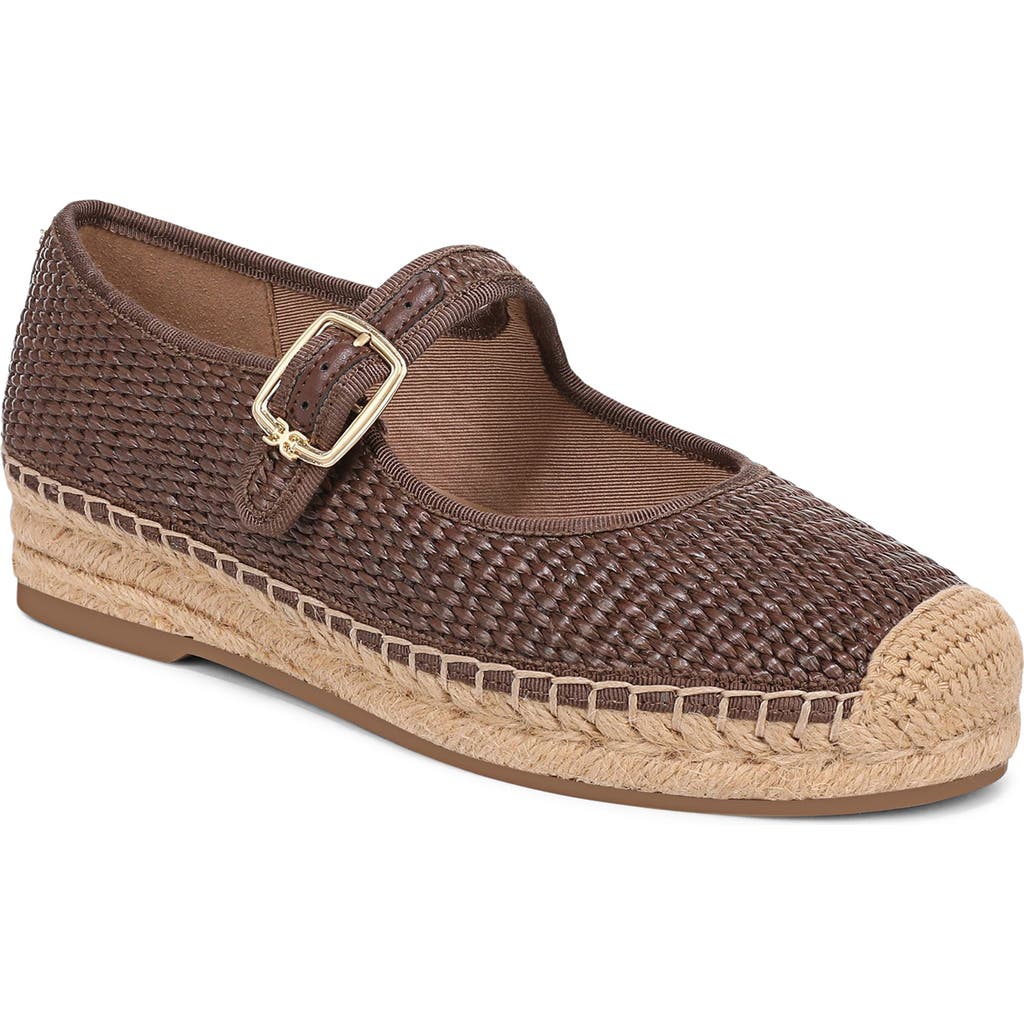 Sam Edelman Mackie Mary Jane Espadrille In Brandy