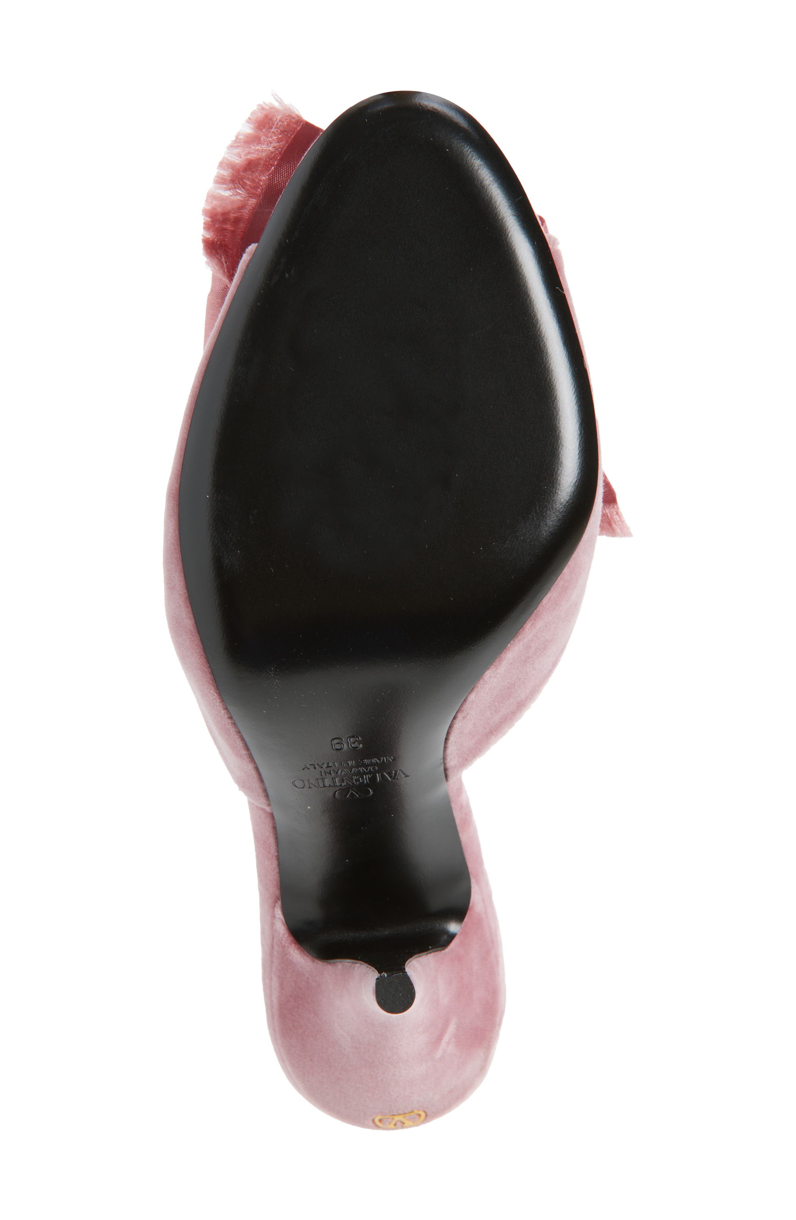 Valentino Garavani Marie Bow Sandal, Alternate, color, Pink