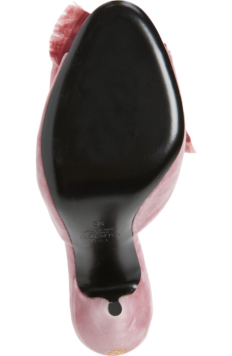 Valentino Garavani Marie Bow Sandal, Alternate, color, Pink