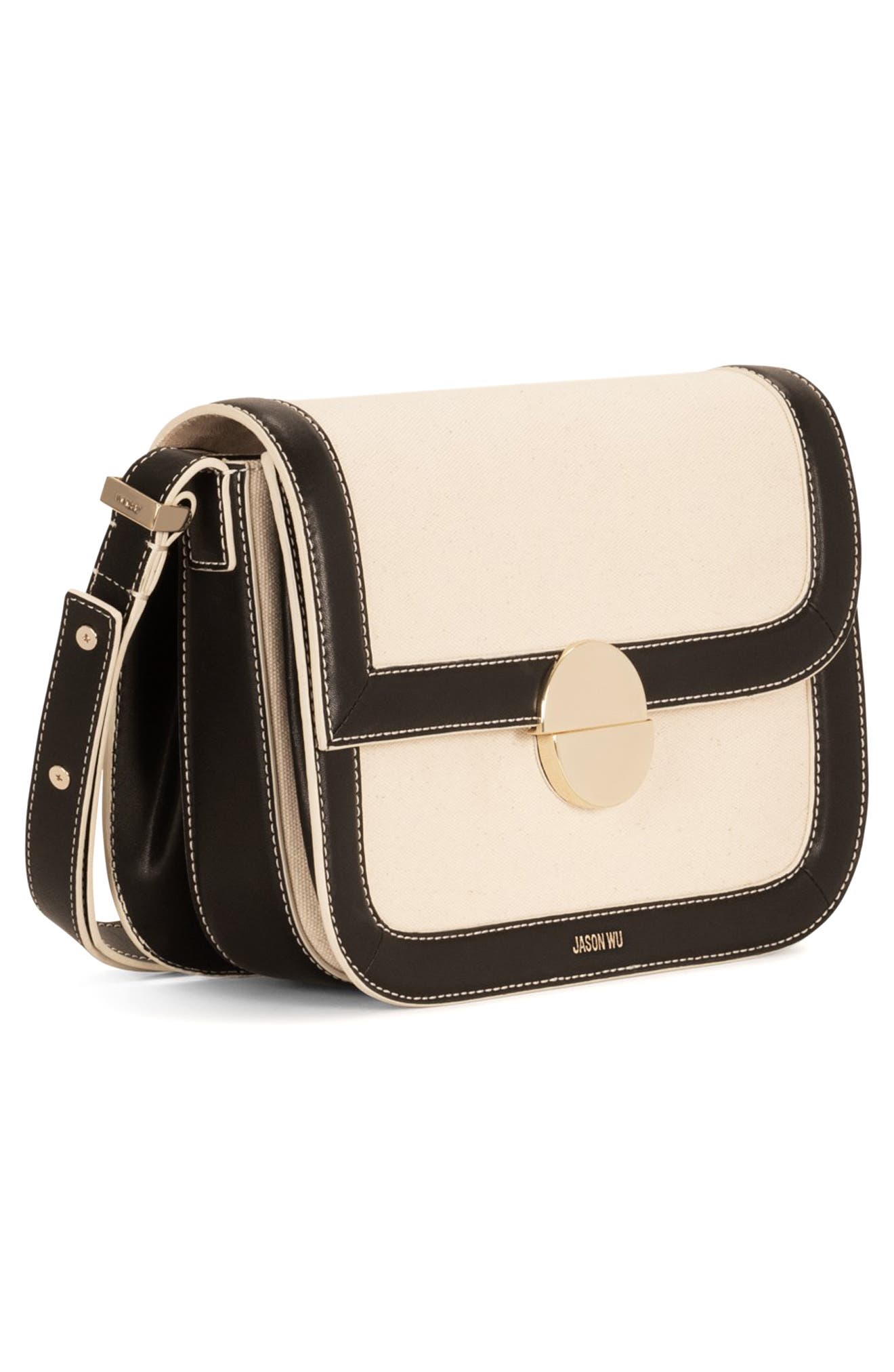JASON WU Orbit Canvas Shoulder Bag, Alternate, color, 