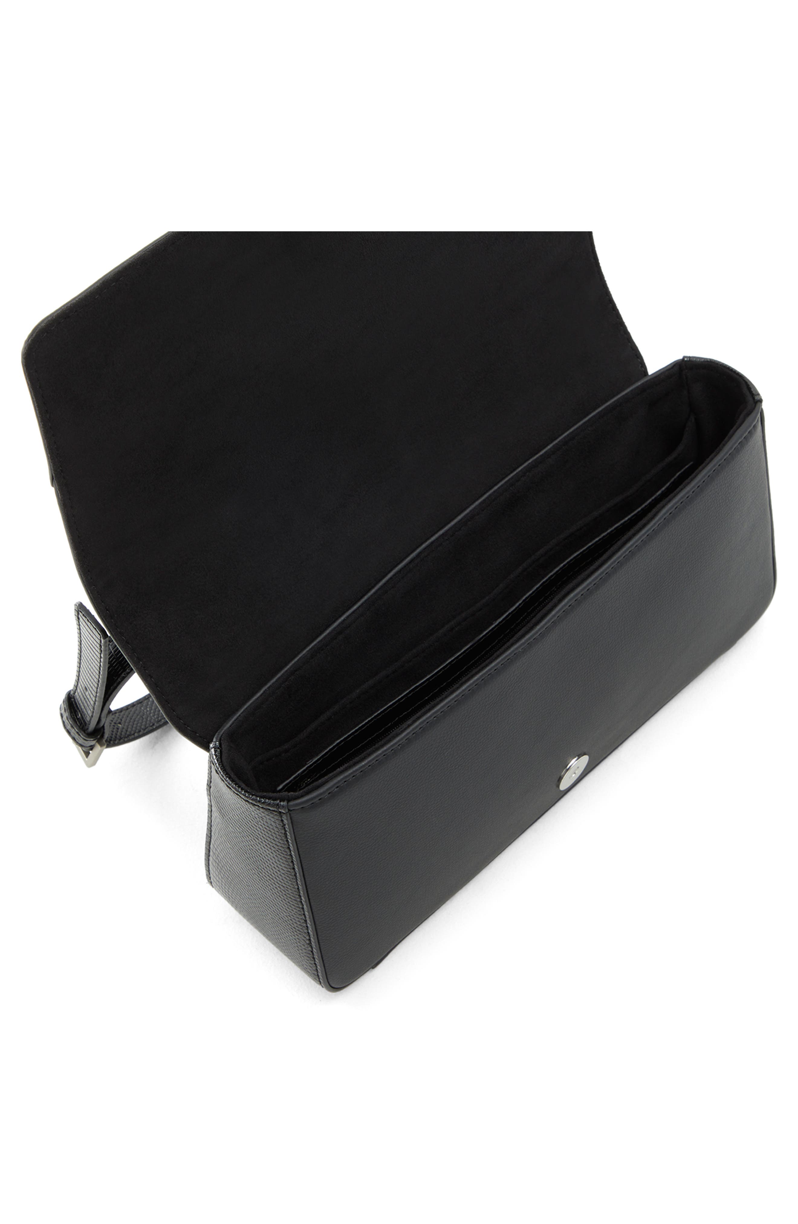 Who What Wear Isabella Patchwork Faux Leather Shoulder Bag, Alternate, color, 