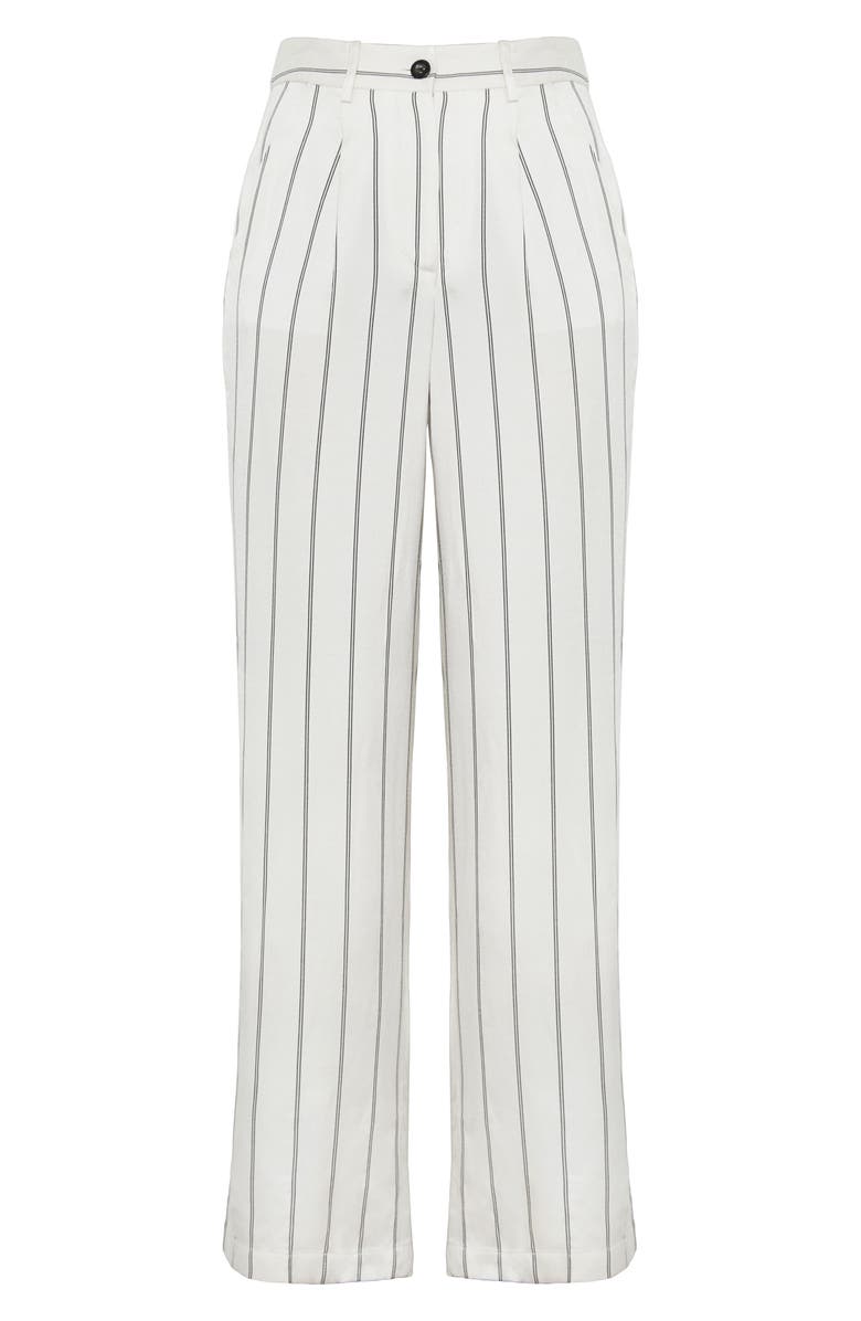 ANINE BING Ryan Stripe Trousers, Alternate, color, 