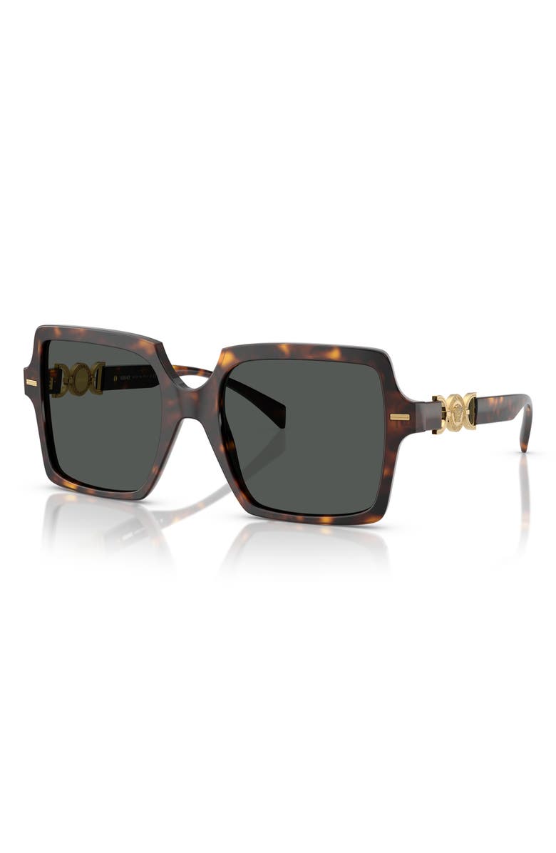 Versace 55mm Square Sunglasses, Alternate, color, 