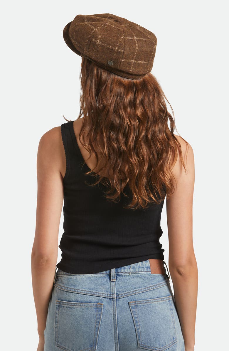 Brixton Brood Baggy Driving Cap, Alternate, color, Copper/ Tan