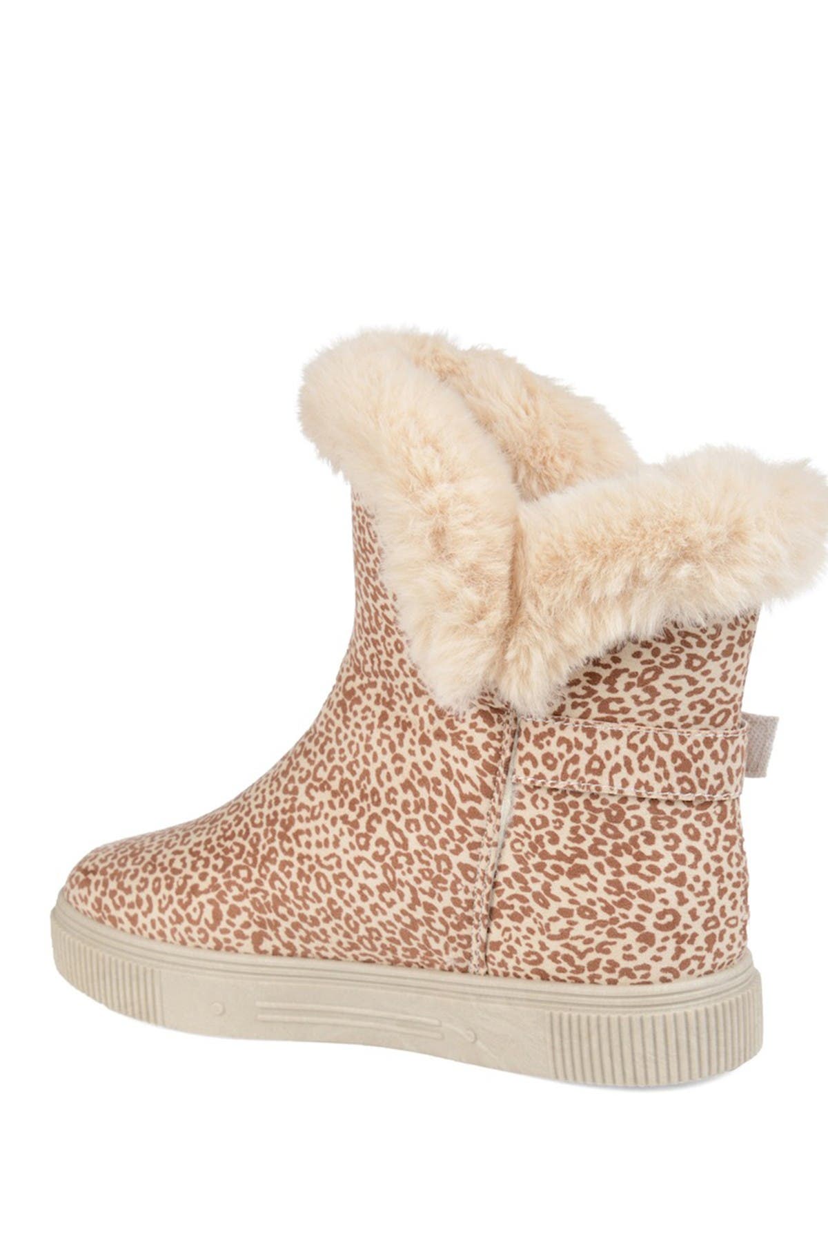 Journee Collection JOURNEE Sibby Faux Fur Lined Boot, Alternate, color, Leopard