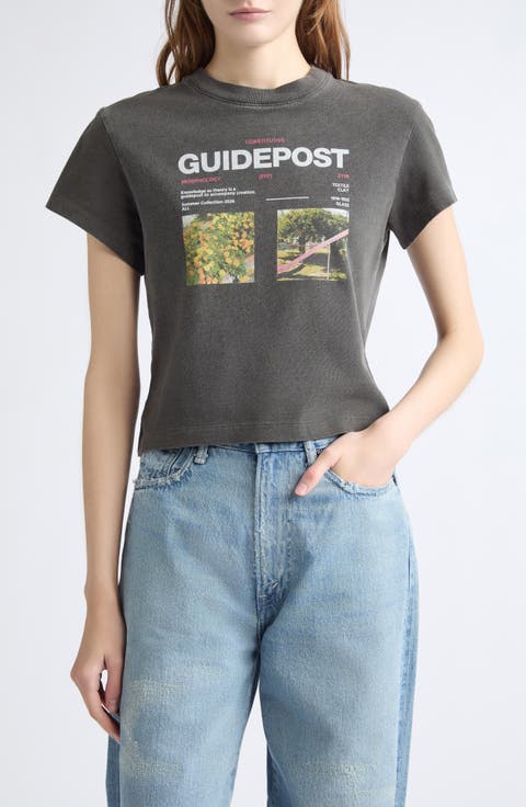 Guidepost Cotton Graphic T-Shirt
